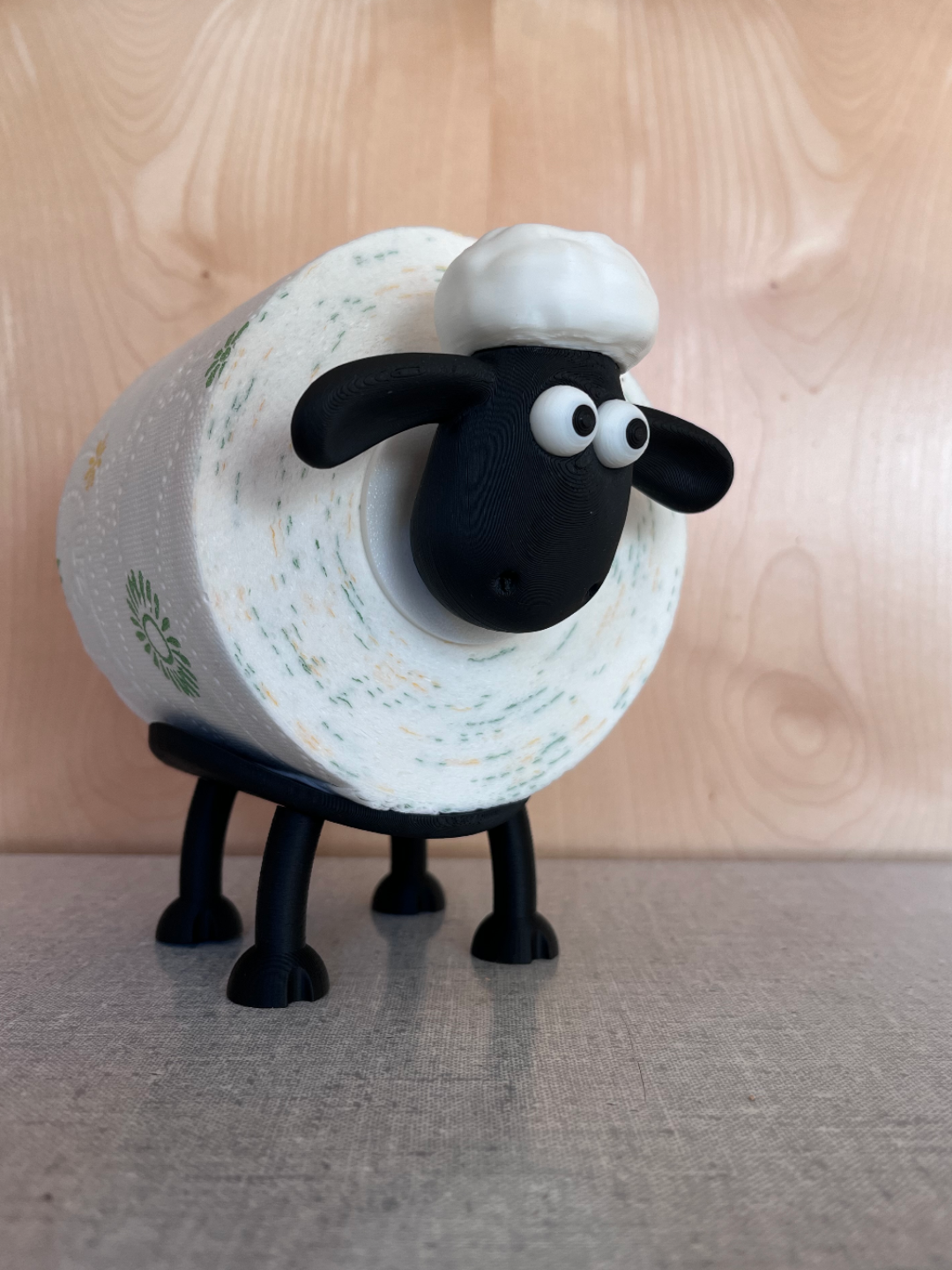 Sheep Tissue Roll Stand