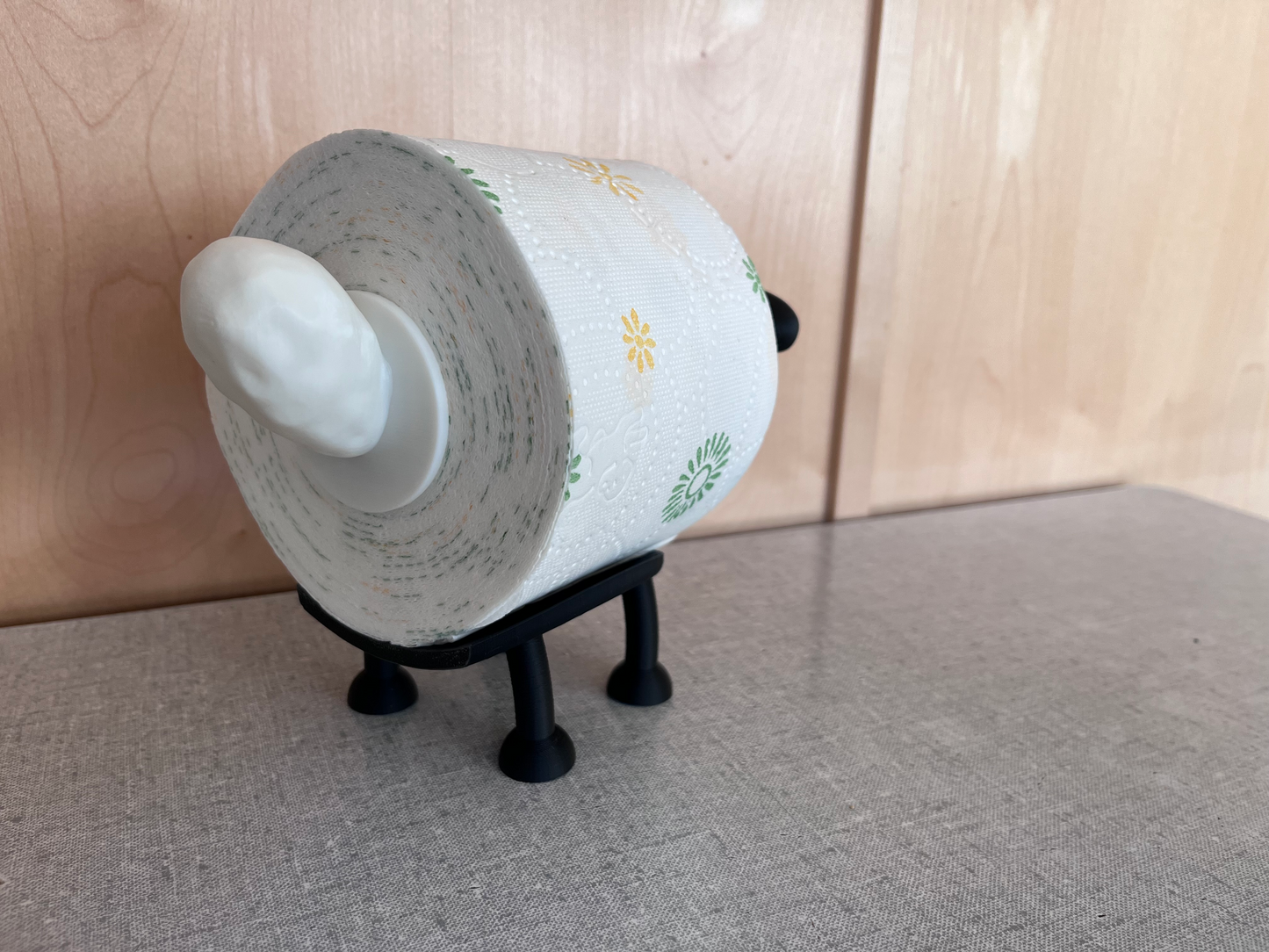 Sheep Tissue Roll Stand