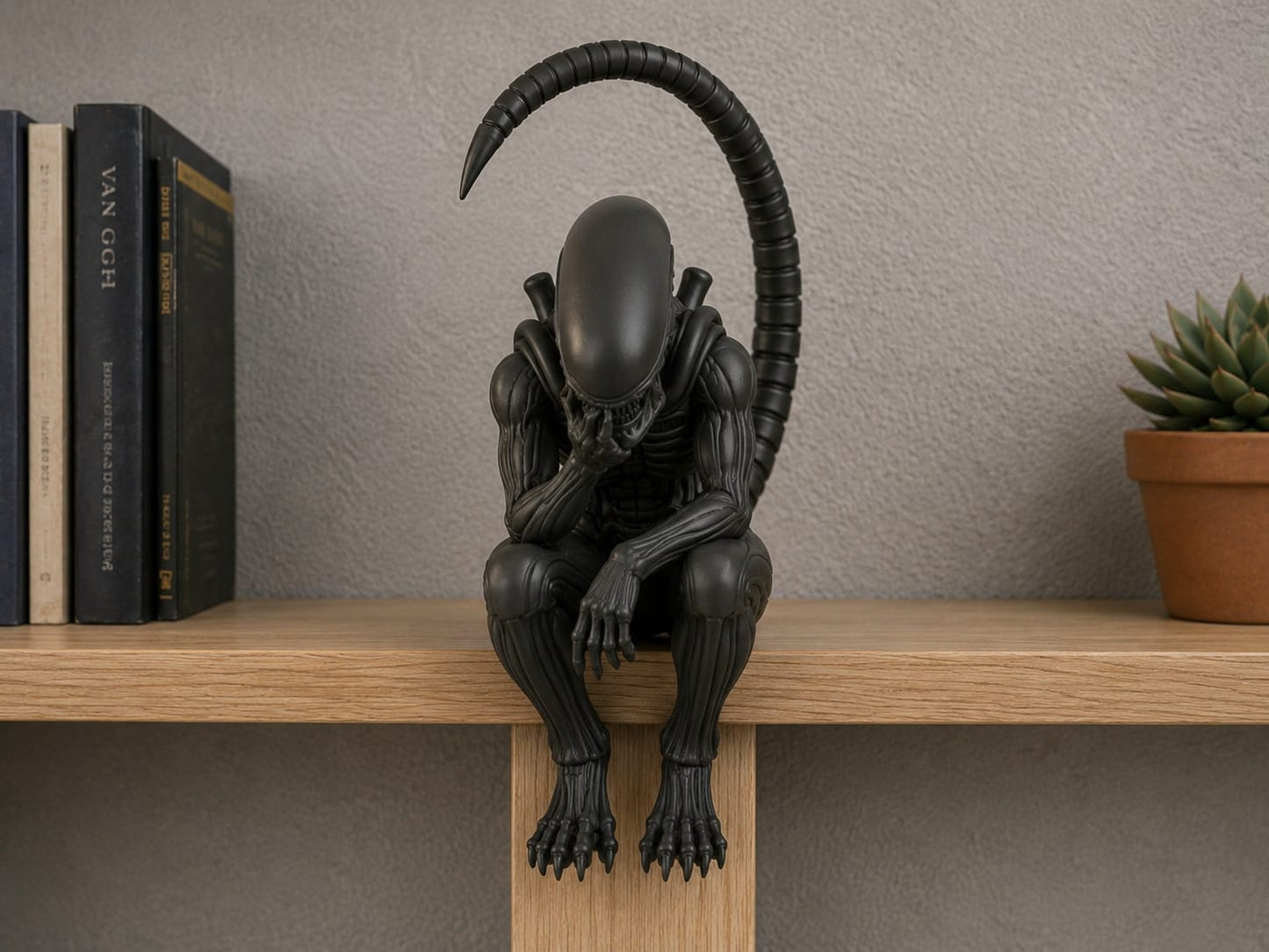 3D Printed Alien-Figurine